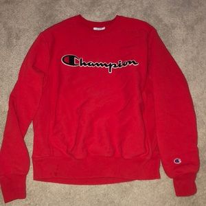 Men’s Champion crew neck